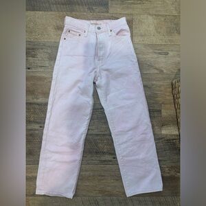 Pink women’s levi jeans